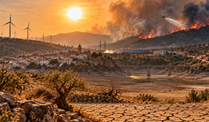 El calor extremo deja más de 5.400 muertes atribuibles a la temperatura y cerca de 300.000 hectáreas quemadas en España